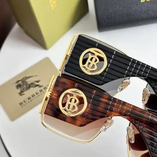 بربري TB Monogram أسيتات متجعد نظارات شمسية