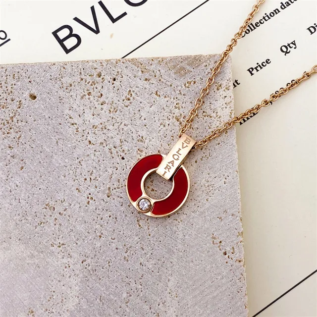 Bvlgari B.zero1 Malachite Enamel and Diamond Pendant Necklace 6