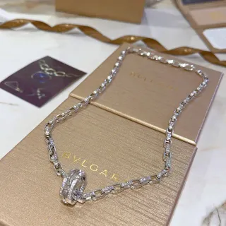 Bvlgari B.zero1 Pavé Diamond Link 项链