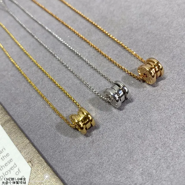 Bvlgari B.zero1 层叠戒指吊坠项链 6