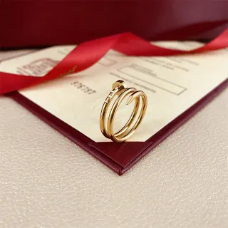 Cartier Juste un Clou Double Tour خاتم ذهب مصقول
