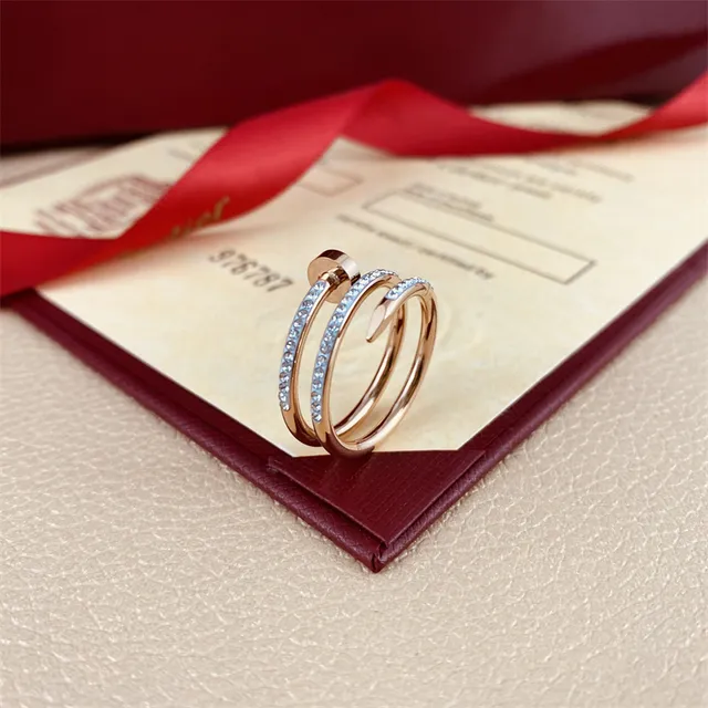 Cartier Juste un Clou Double Tour Polished Gold Ring 5