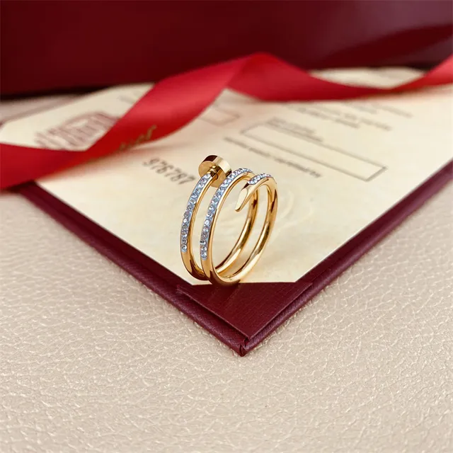 Cartier Juste un Clou Double Tour Polished Gold Ring 6