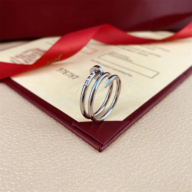 Cartier Juste un Clou Double Tour Polished Gold Ring 8