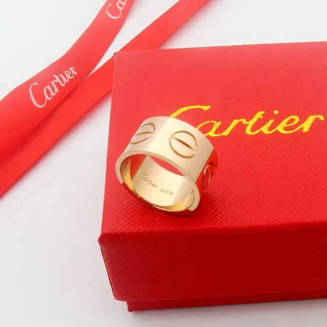 Cartier Juste un Clou Wide Band Silver Ring 2