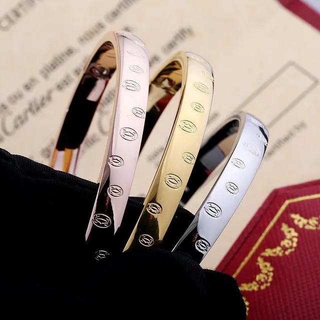Cartier Trinity Engraved Three-Tone Gold Bracelets 2