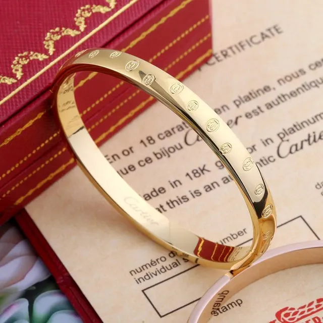 Cartier Trinity Engraved Three-Tone Gold Bracelets 3