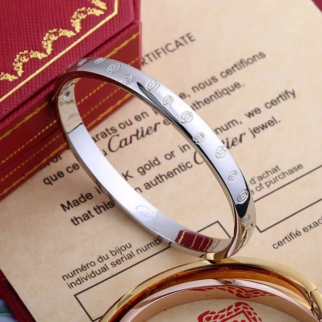 Cartier Trinity Engraved Three-Tone Gold Bracelets 4