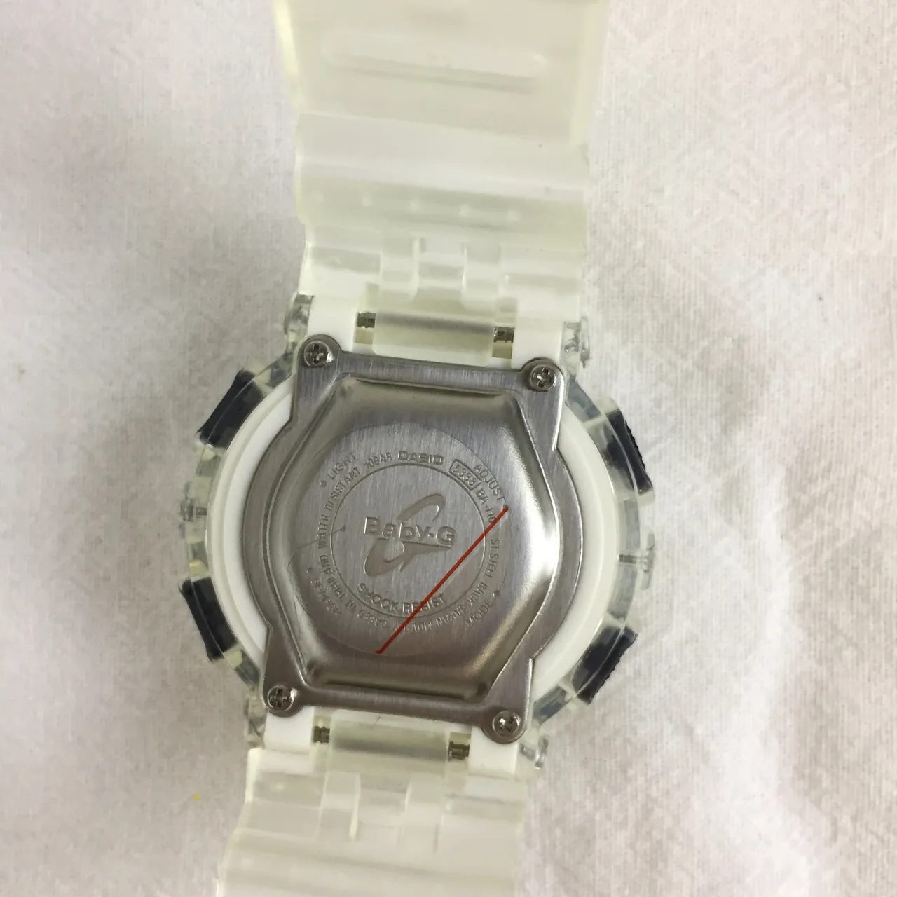 Casio Baby-G Reloj Deportivo Blanco Translúcido 2