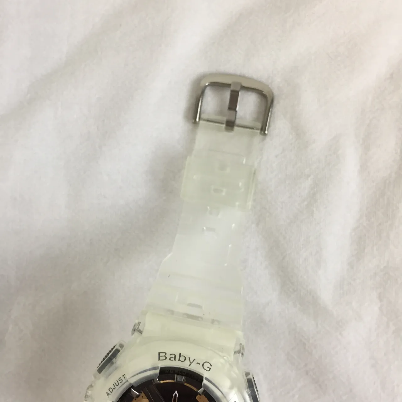 Casio Baby-G Reloj Deportivo Blanco Translúcido 4