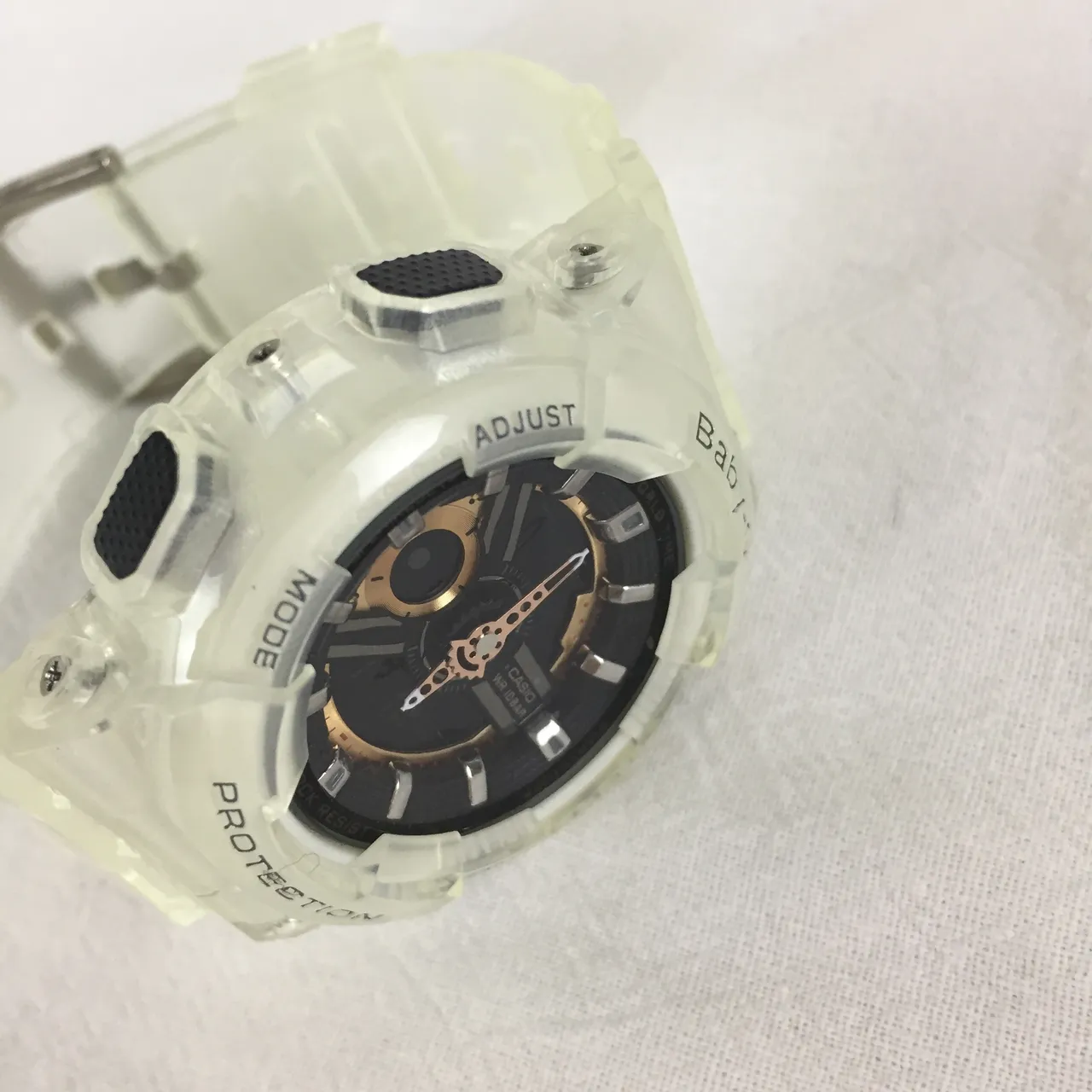 Casio Baby-G Reloj Deportivo Blanco Translúcido 5