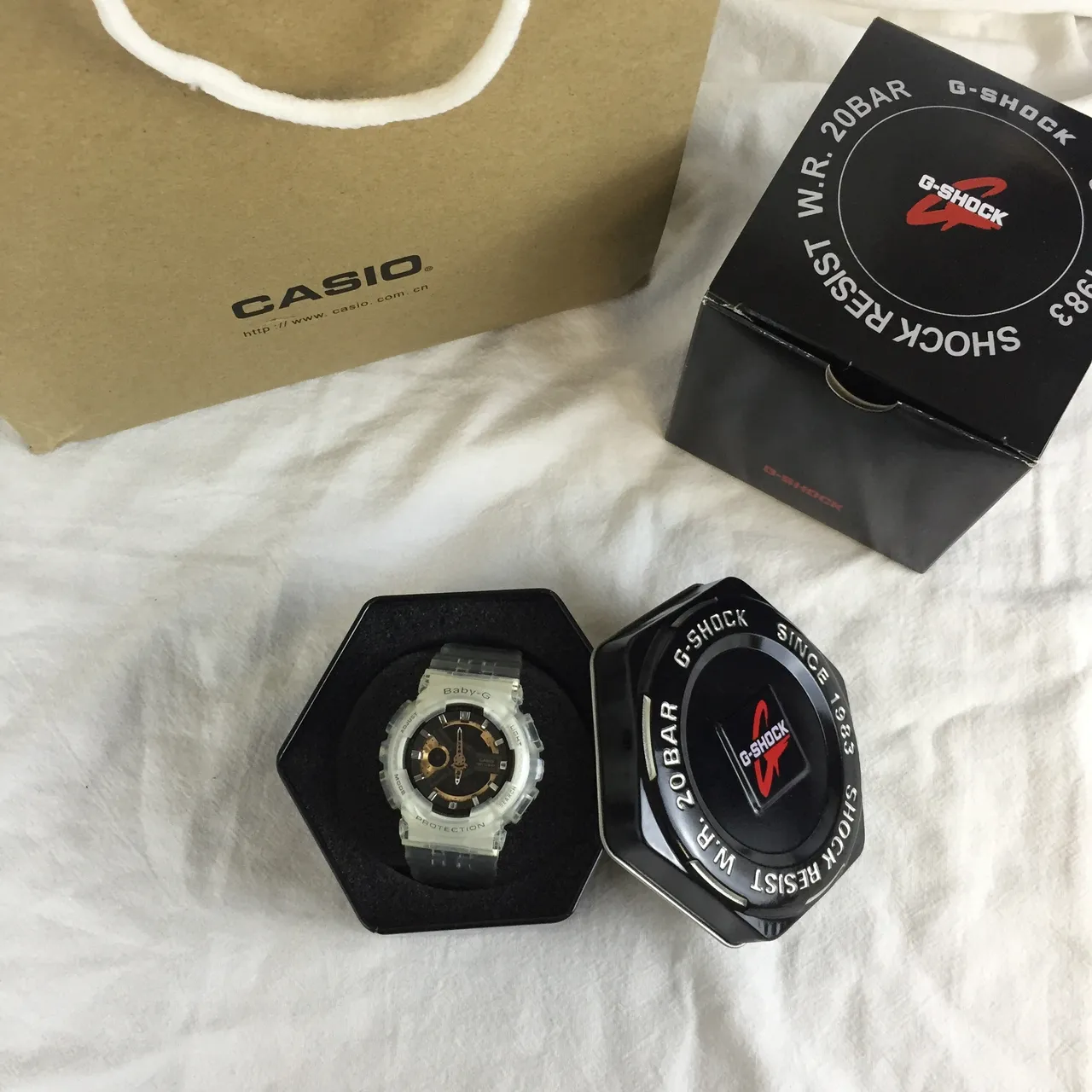 Casio Baby-G Reloj Deportivo Blanco Translúcido 6
