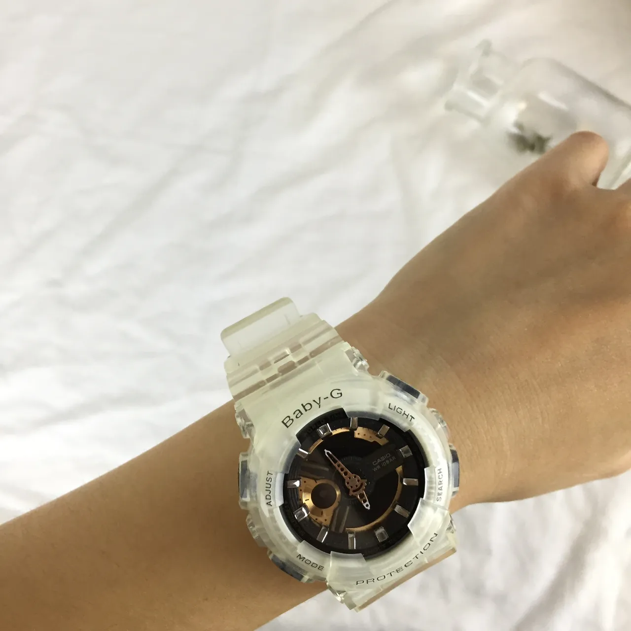 Casio Baby-G Reloj Deportivo Blanco Translúcido 7