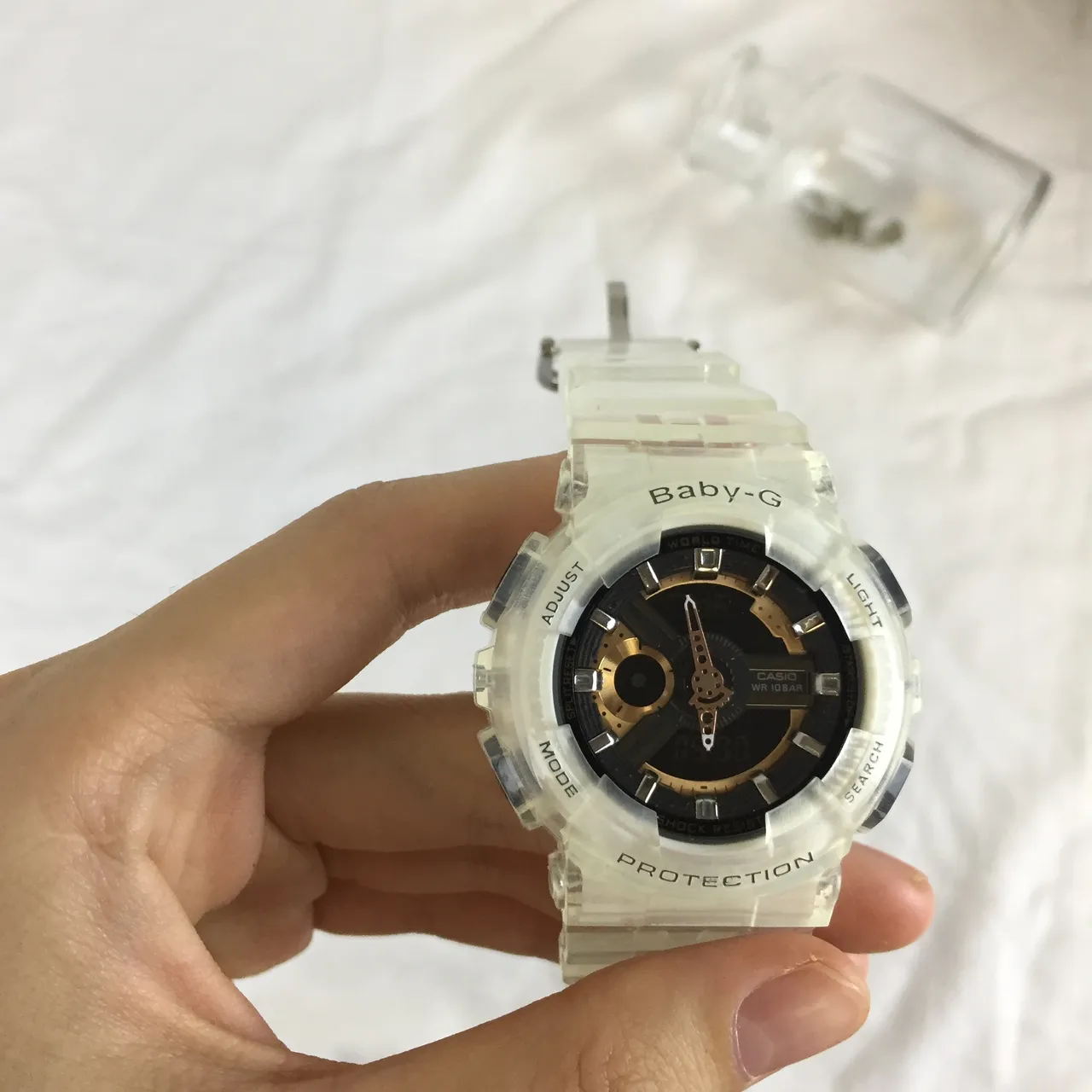 Casio Baby-G Reloj Deportivo Blanco Translúcido 8
