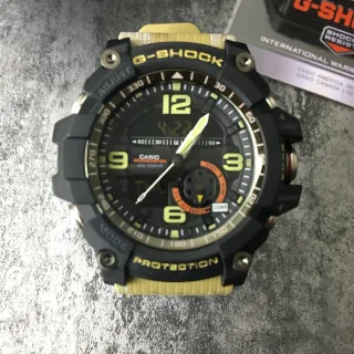 Casio Black Yellow Rugged Multi-Function Analog-Digital Hybrid Sports Watch