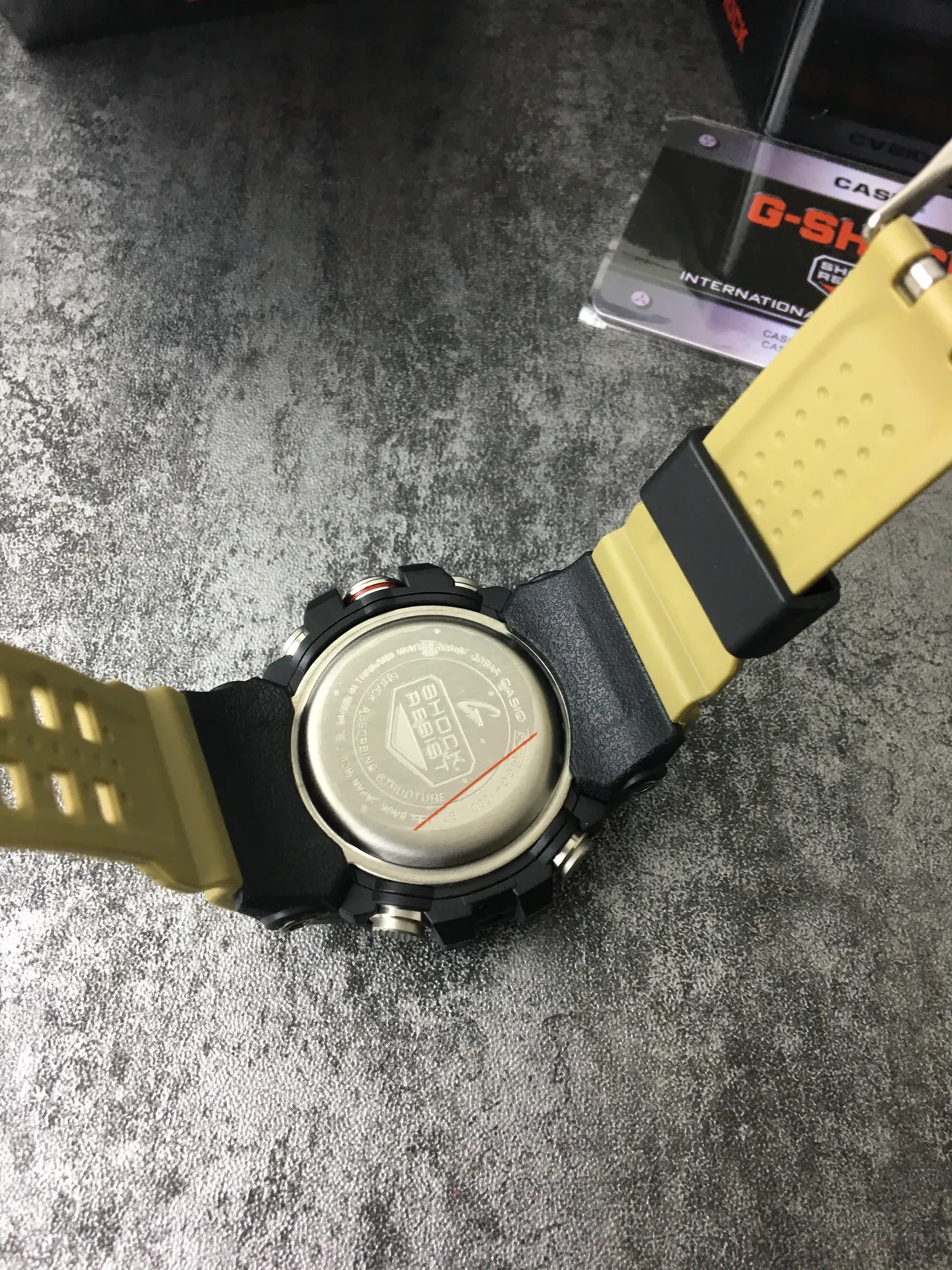 Casio Black Yellow Rugged Multi-Function Analog-Digital Hybrid Sports Watch 3