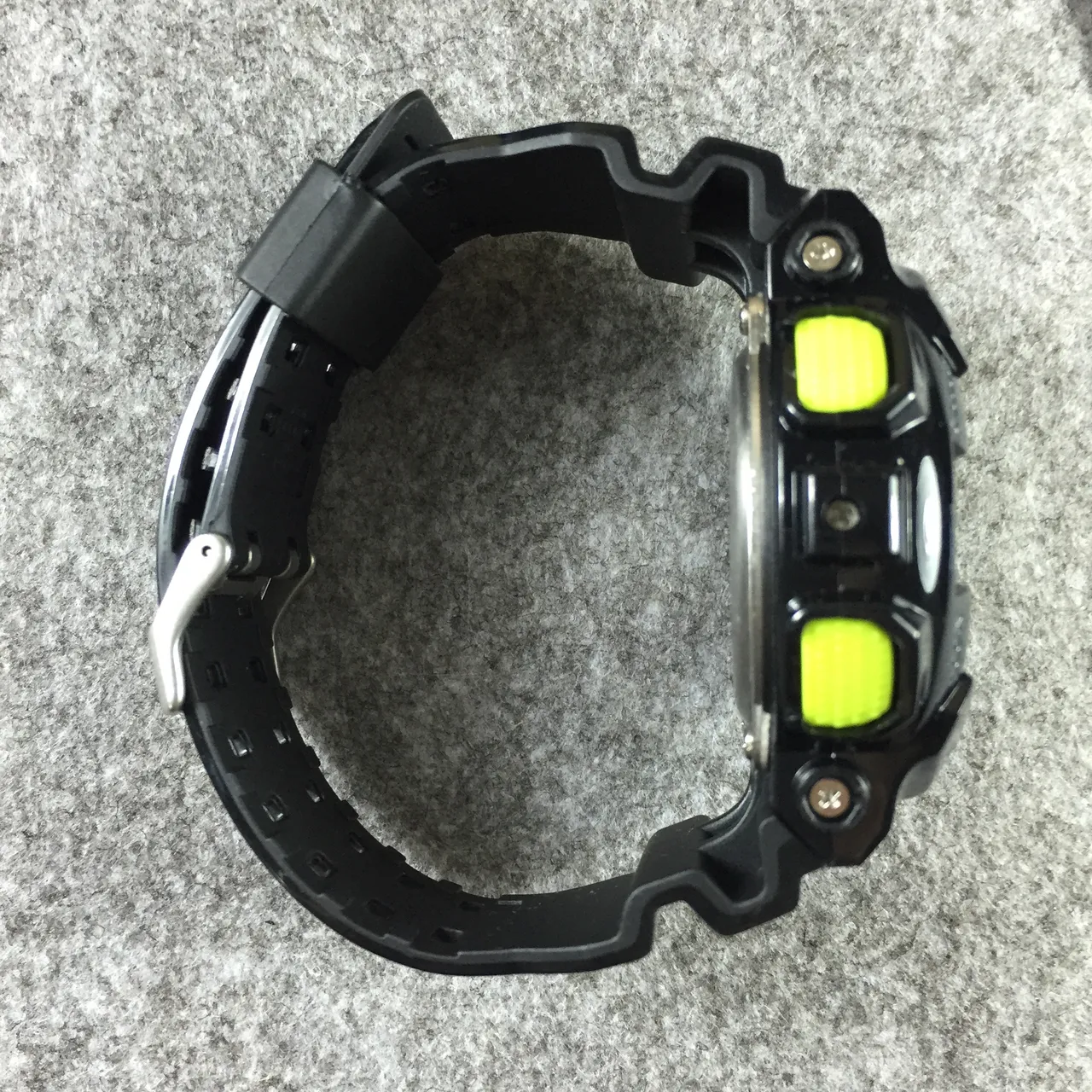 Casio G-Shock GA-110 Lime Green Black Sports Watch 10
