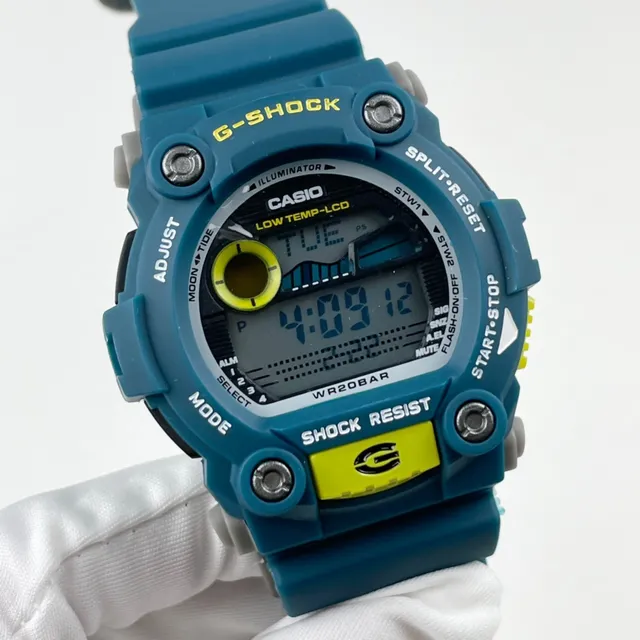 Casio G-Shock GA-2100 أزرق-أخضر وأصفر ساعة رياضية 2
