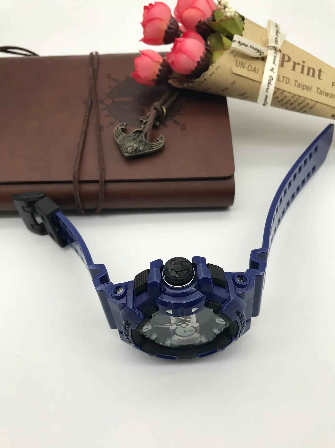 Casio G-Shock GA-B2100 Blue Resin Hybrid Sports Watch 2