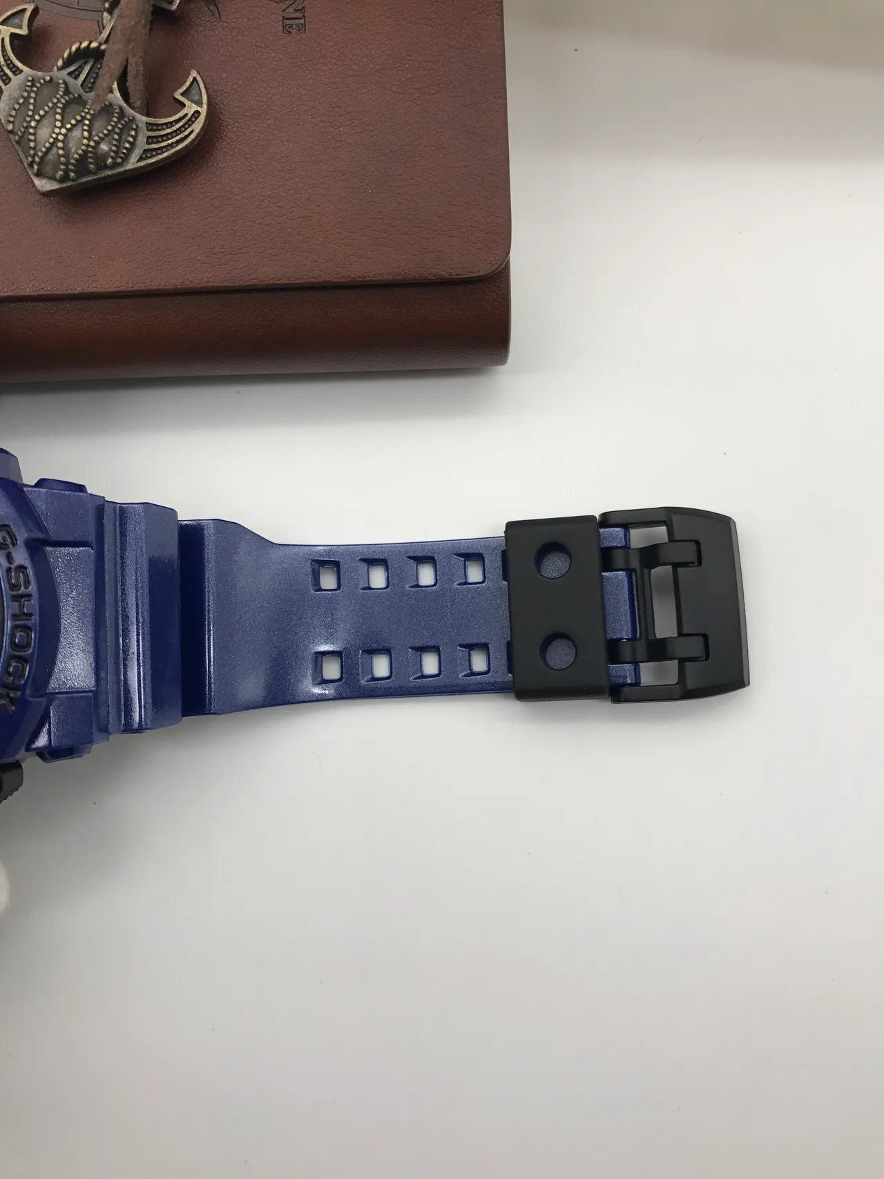 Casio G-Shock GA-B2100 Blue Resin Hybrid Sports Watch 4