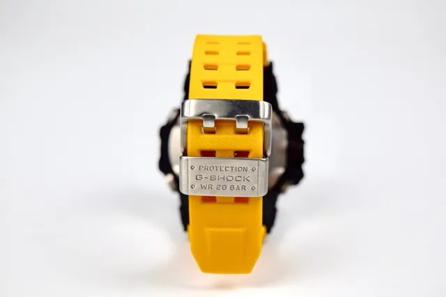 Casio G-Shock Mudmaster Black and Yellow Sports Watch 5