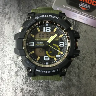Casio G-Shock Mudmaster Olive Green Rugged Sports Watch