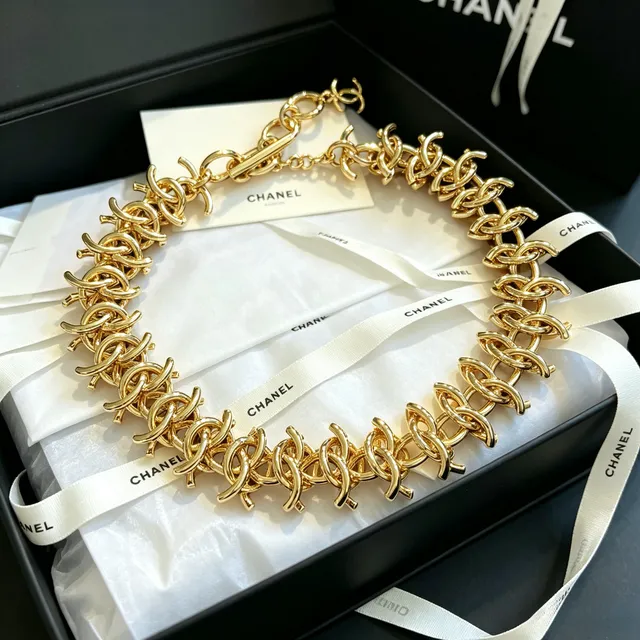 Chanel CC Chain Gold-Tone Necklace 5