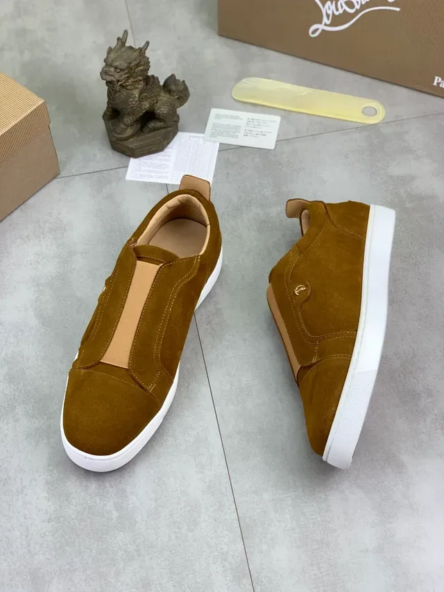 Christian Louboutin Chaussures lifestyle slip-on en daim 5