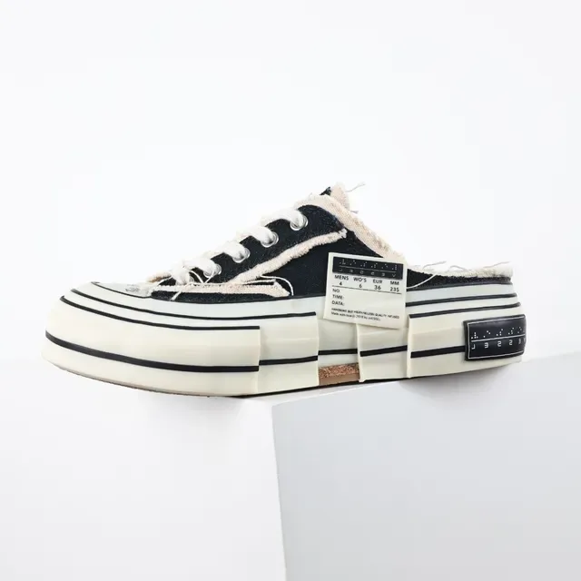 Converse Tênis Lifestyle Preto Bege Superior de Lona Listrado Cupsole 9