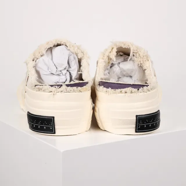 Converse Chuck Taylor All Star Mule Off-White Canvas Sneakers 8
