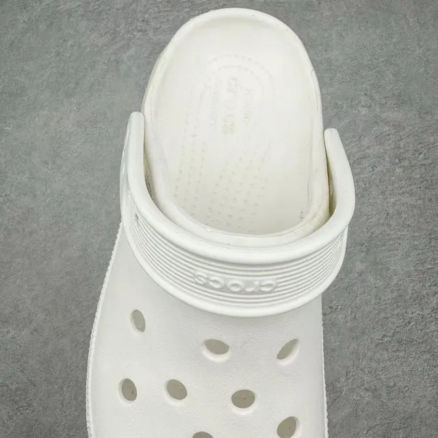 Crocs Echo Clog off-white zueco de plataforma 6