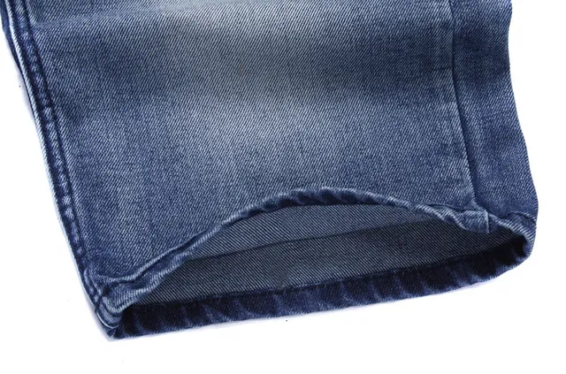 Diesel Medium-Wash Distressed Denim Shorts 6