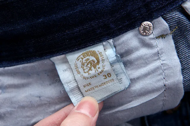 Diesel Medium-Wash Distressed Denim Shorts 17