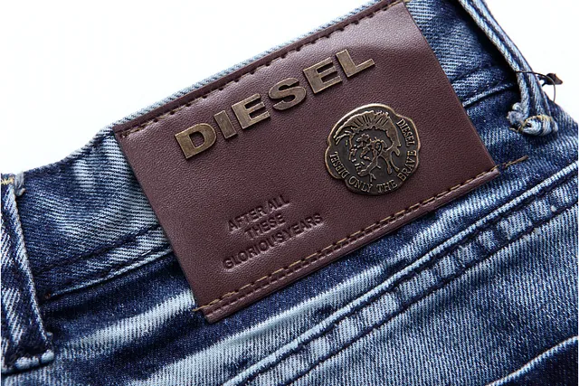 Diesel Medium-Wash Distressed Denim Shorts 21