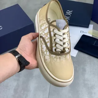 Dior B-Series Monogram 米色 平台生活休闲鞋