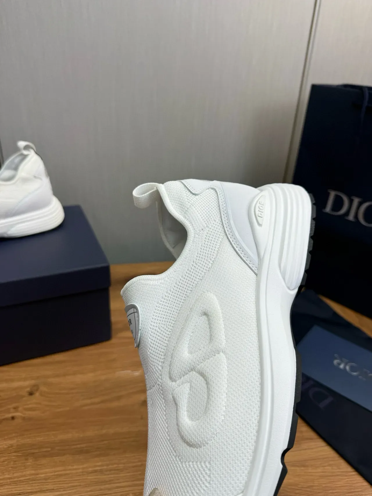 Dior B30 Chaussures Lifestyle Slip-On Blanches 9