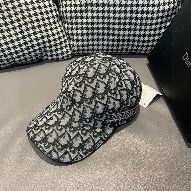 Dior Oblique Monogram Baseball Cap 2