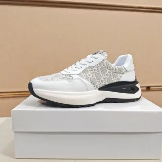 Dior 白黑 Oblique Jacquard 鞋面 厚底分层 生活方式运动鞋