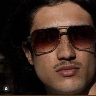 DITA Aviator Gradient Lens Sunglasses