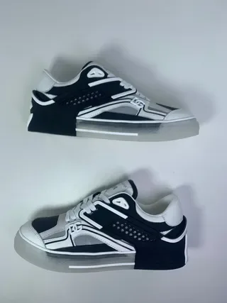 Dolce & Gabbana 1984 Black White Gray Lifestyle Sneakers 6