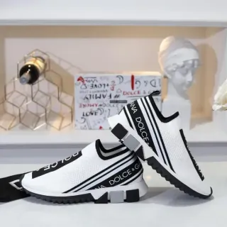 Dolce & Gabbana Speed Trainer সাদা কালো লাইফস্টাইল স্নিকার