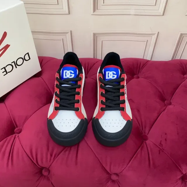 Dolce & Gabbana NS1 Blanc Rouge Noir Chaussures Lifestyle 3