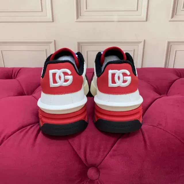 Dolce & Gabbana NS1 Blanc Rouge Noir Chaussures Lifestyle 8