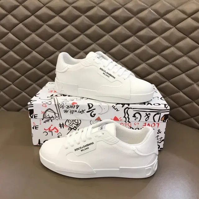 Dolce & Gabbana সাদা প্ল্যাটফর্ম লাইফস্টাইল স্নিকার্স 7