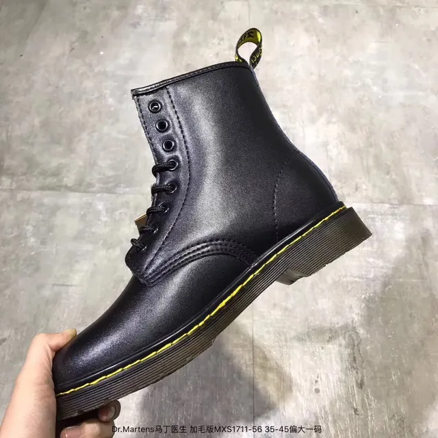 Dr. Martens 1460 Burgundy Smooth Leather Martin Boots 3