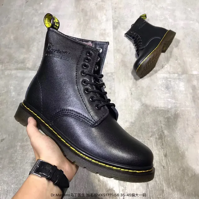 Dr. Martens 1460 Burgundy Smooth Leather Martin Boots 10