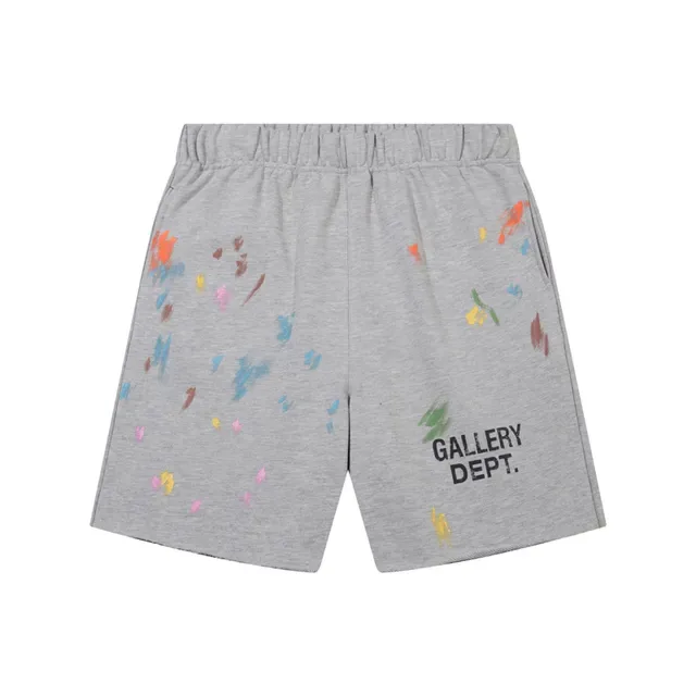Gallery Dept Paint-Splatter Graphic Shorts 9