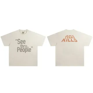 Gallery Dept "See Thru People" / "Art That Kills" Graphic T-Shirt