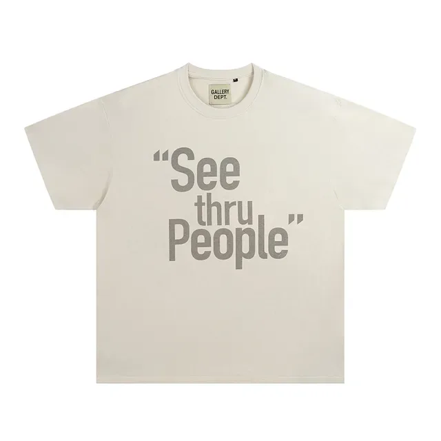 Gallery Dept "See Thru People" / "Art That Kills" Graphic T-Shirt 3