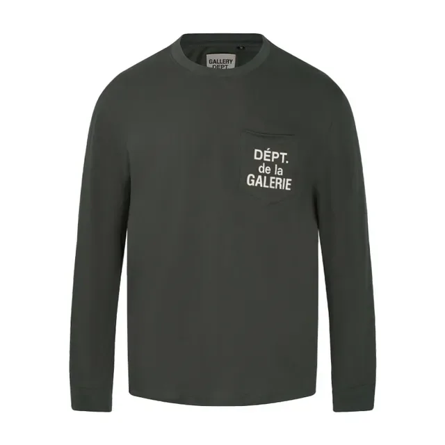 Black Long-Sleeve Crewneck Sweater 12